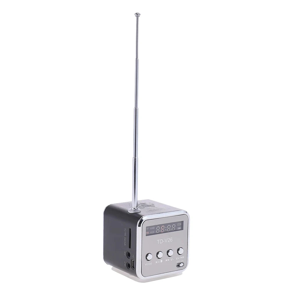 AyeBeau Mini Bluetooth 5.0 Speaker – FM Radio & MP3 Player