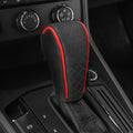 Car Shift Handle Cover PU Leather Non-Slip Wear-resistant Shift Knob Decor Protective Cover Universal Car Interior Accessories Oasis Select B