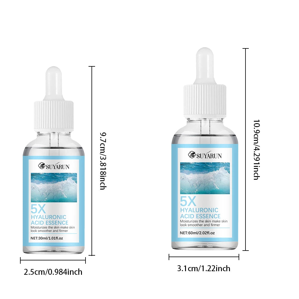 SUYARUN Hyaluronic Acid Face Serum for Women/Men, Hydrating Anti-Aging Moisturizer, Fast-Absorbing Deep Hydration, All Skin Type Oasis Select