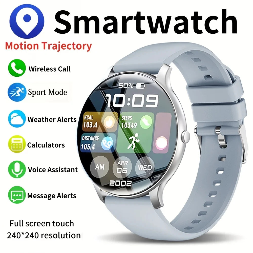ERUN Smartwatch 1.5" Touchscreen – Calls, Sleep & Fitness Tracker