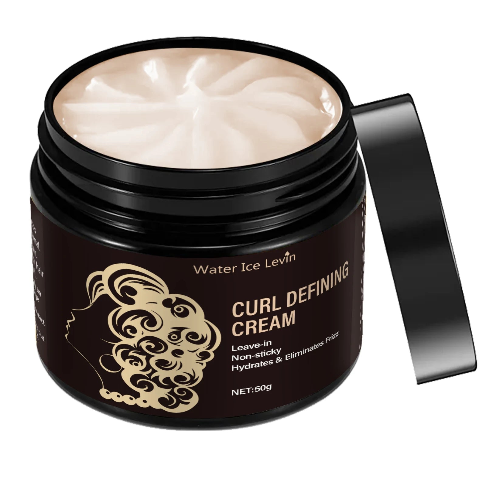 Travel Curl Cream 50g – Coconut Oil Leave-In Frizz Control Leave-In Curl Cream Oasis Select