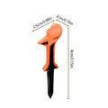 10-Pack 3.15" Double-Angle Golf Tees – Low Friction & Accuracy