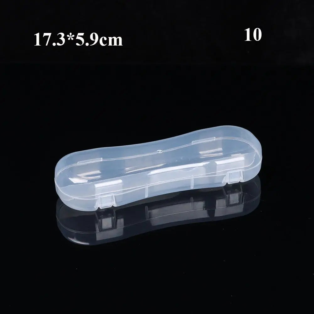 8Styles Plastic Storage Box Small Square Clear Black Box For Jewelry Diamond Embroidery Craft Bead Pill Home Storage Supply Oasis Select Type10