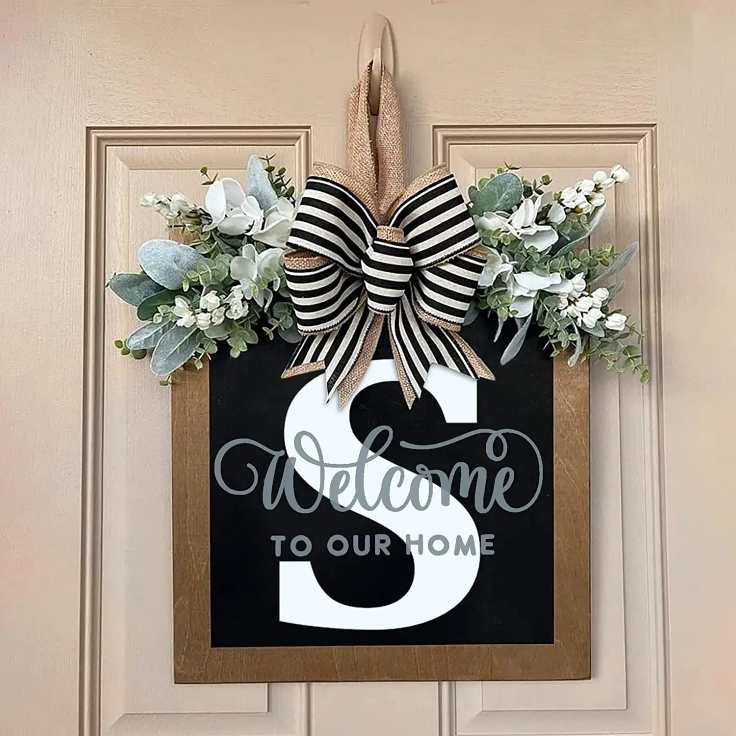 26-letter Personalized Front Door Decoration Hangings Layout Props