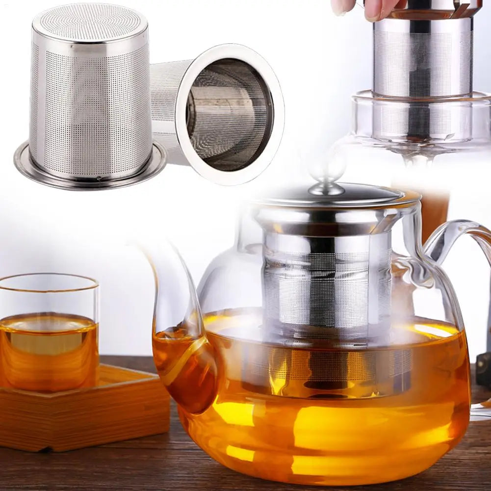 Reusable Tea Leak Stainless Steel Filter Coffees Infuser Basket Tea Strainer Teapot Cup Filter Multi Teapot Infuser Leak Oasis Select