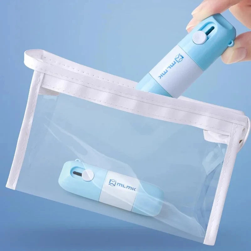 2 In 1 Thermal Paper Correction Fluid with Unboxing Knife Durable Thermal Paper Data Identity Protection Fluid Eraser Box Opener Oasis Select