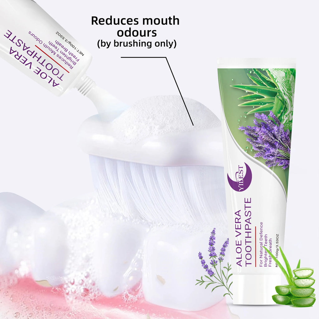 Aloe Vera & Lavender Natural Whitening Toothpaste 100g