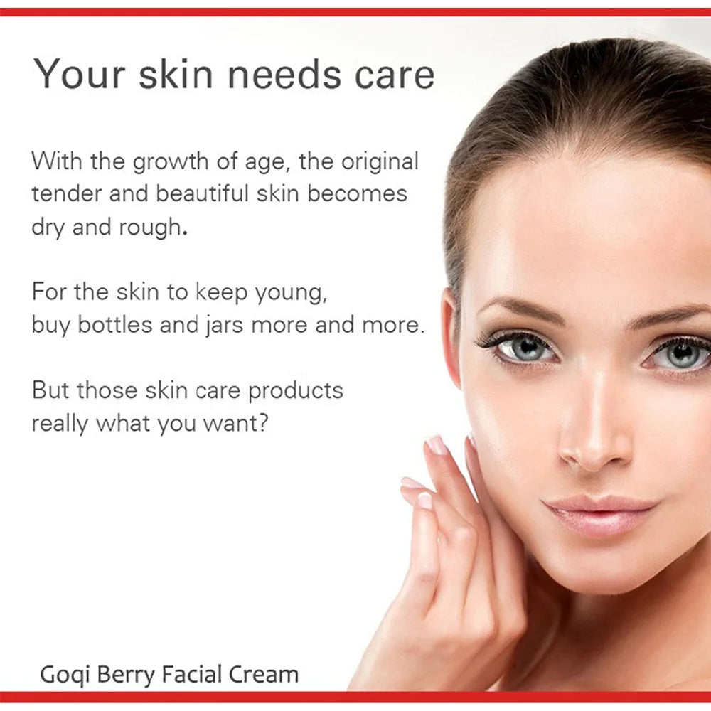 Wolfberry Goji Face Cream – Hyaluronic Acid Anti-Aging Moisturizer Anti-Aging Face Cream Oasis Select
