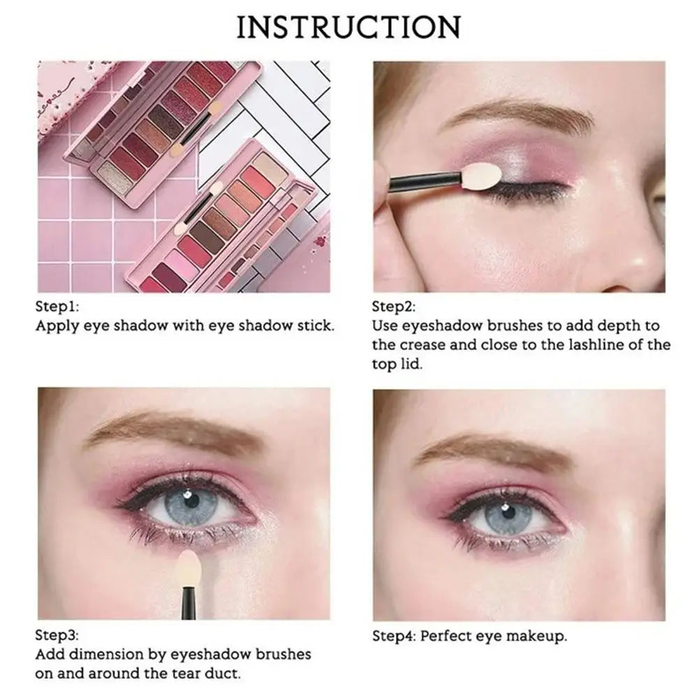 1/3/5 Packs Disposable Eyeshadow Applicators,Sponge Tips Eye Shadow Applicator Sticks Double Sided for Eye Makeup, 10pcs/Pack Oasis Select