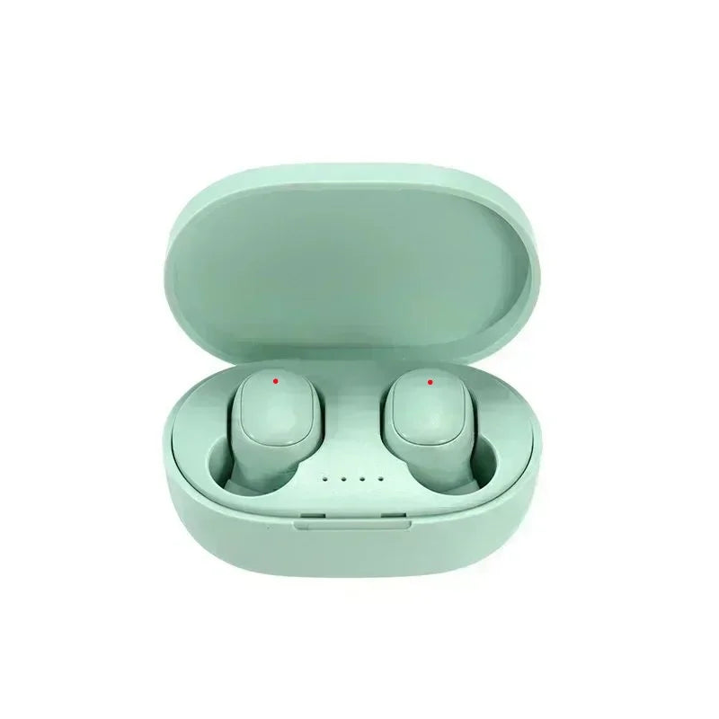 New TWS Wireless Bluetooth Headphones Sports Earbuds Fone Bluetooth Headphones with Microphone apply to smartphones Oasis Select green