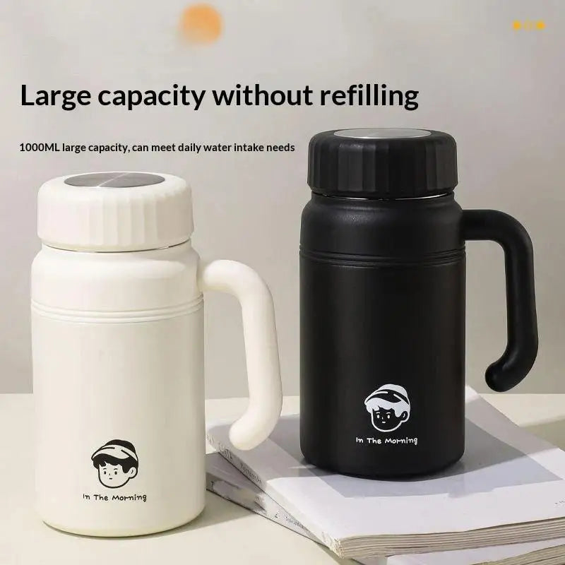 1000ml 316 Stainless Steel Insulated Water Bottle with Handle