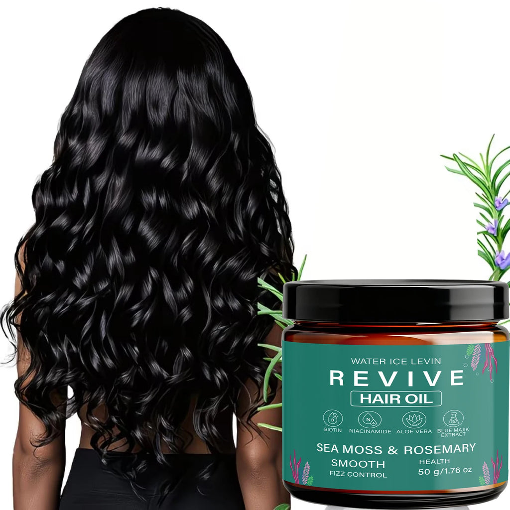 Sea Moss & Rosemary Hair Oil – Biotin, Keratin & Caffeine Hair Treatment Oil Oasis Select