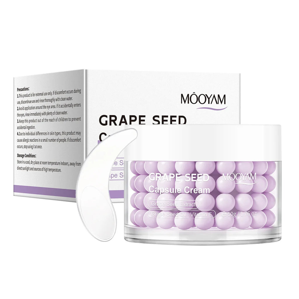 Centella Asiatica Capsule Cream – Hyaluronic Acid & Grape Seed