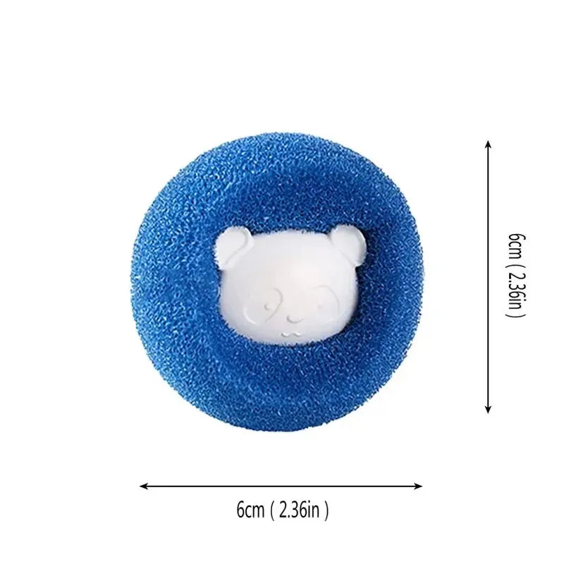 Pet Hair Remover Reusable Ball Laundry Washing Machine Filter Wool Sticker Cat Hair Remover Pet Fur Lint Catcher Home Oasis Select