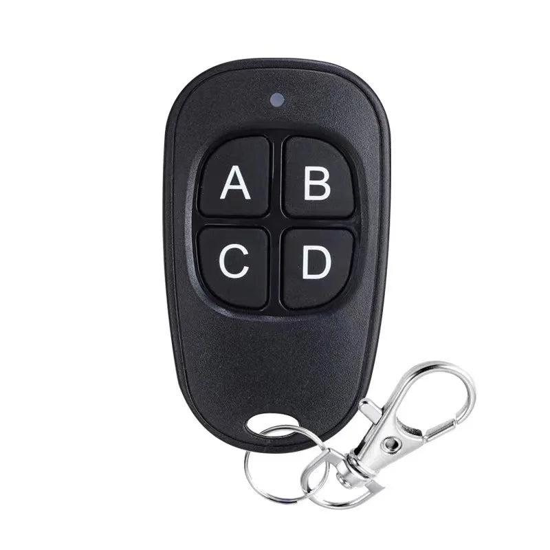 Wireless RF 433mhz Remote Control Copy Code Garage Door Gate Duplicator 433.92 Mhz Key Remote Opener Oasis Select black