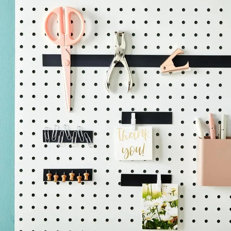 Self Adhesive Magnetic Tape Cuttable Rubber Magnetic Strip for Fridge Wall DIY Photo Poster Fixing Tape Home Office Storage Tool Oasis Select