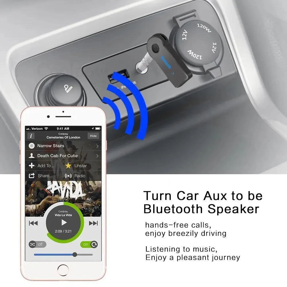 Wireless Bluetooth 5.0 Receiver Transmitter Adapter 3 in 1 USB Adapter Audio Receiver Bluetooth Car Charger Car Aux for E91 E92 Oasis Select