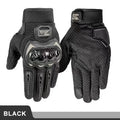 Motorcycle Gloves Black Racing Genuine Leather Motorbike Road Riding Team Glove Men Summer Winter Cycling Gloves Oasis Select black XL