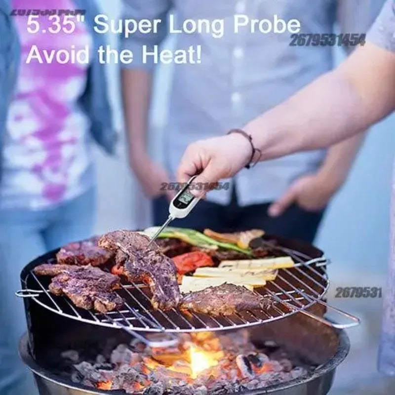1/2pcs Digital Thermometer Digital Probe Meat/Milk Food Temperature Thermometer Kitchen Cooking Baking BBQ For Kitchen Oasis Select