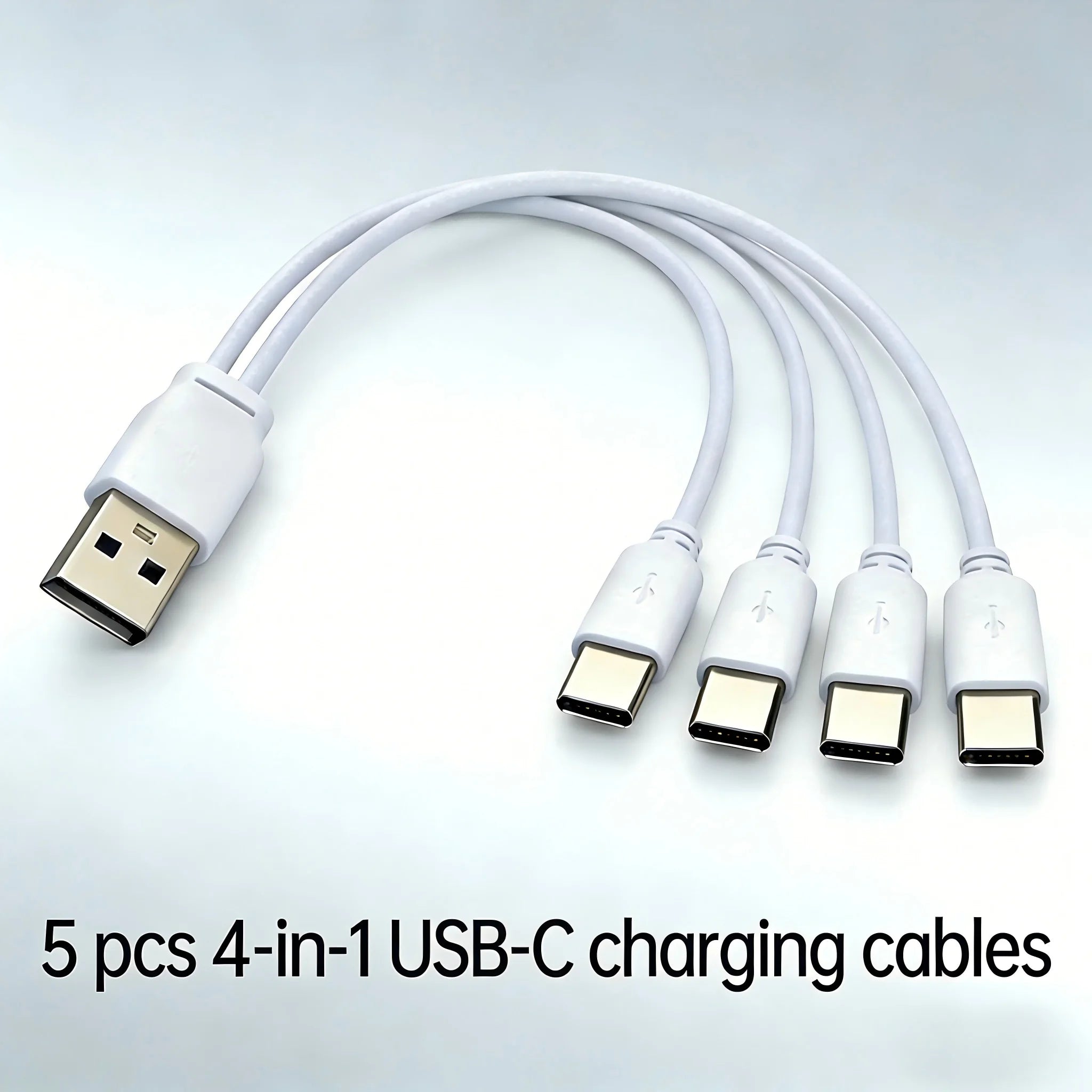 4-in-1 USB-C Charging Cable For Battery And other device Oasis Select 5 PCS Cables