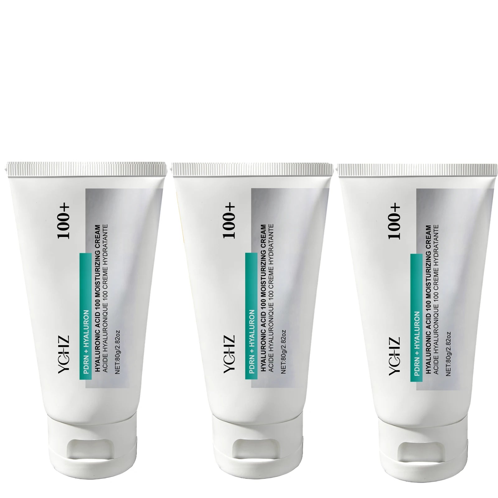 YCHZ Hyaluronic Acid Moisturizing Cream – Korean Skincare 80g Face Moisturizing Cream Oasis Select 3Pcs 80g