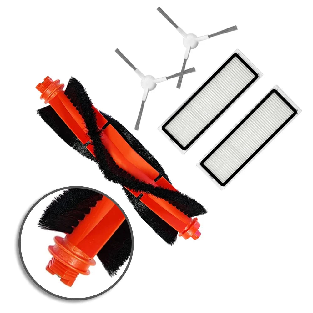 Main Side Brush Filter Kit For Xiaomi Robot Vacuum S40C E10C Cleaning Accessories Replacement Parts Oasis Select