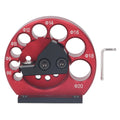 Dowel Cutter Easy To Operate Aluminum Alloy Body Dowel Maker 8 To 20mm High Accuracy Cemented Carbide Blade for Woodworking Oasis Select Red