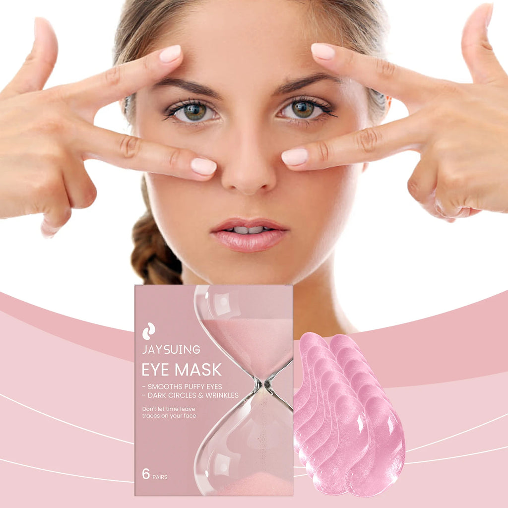 Hyaluronic Acid Eye Mask Anti-Aging Remove Dark Circles Puffiness Improve Fine Lines Wrinkle Nourish Firm Brighten Eye Patches Oasis Select