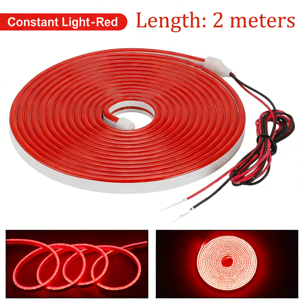 Car Trunk LED Light Strip 2M/4M – Auto-Sensing Tailgate Light