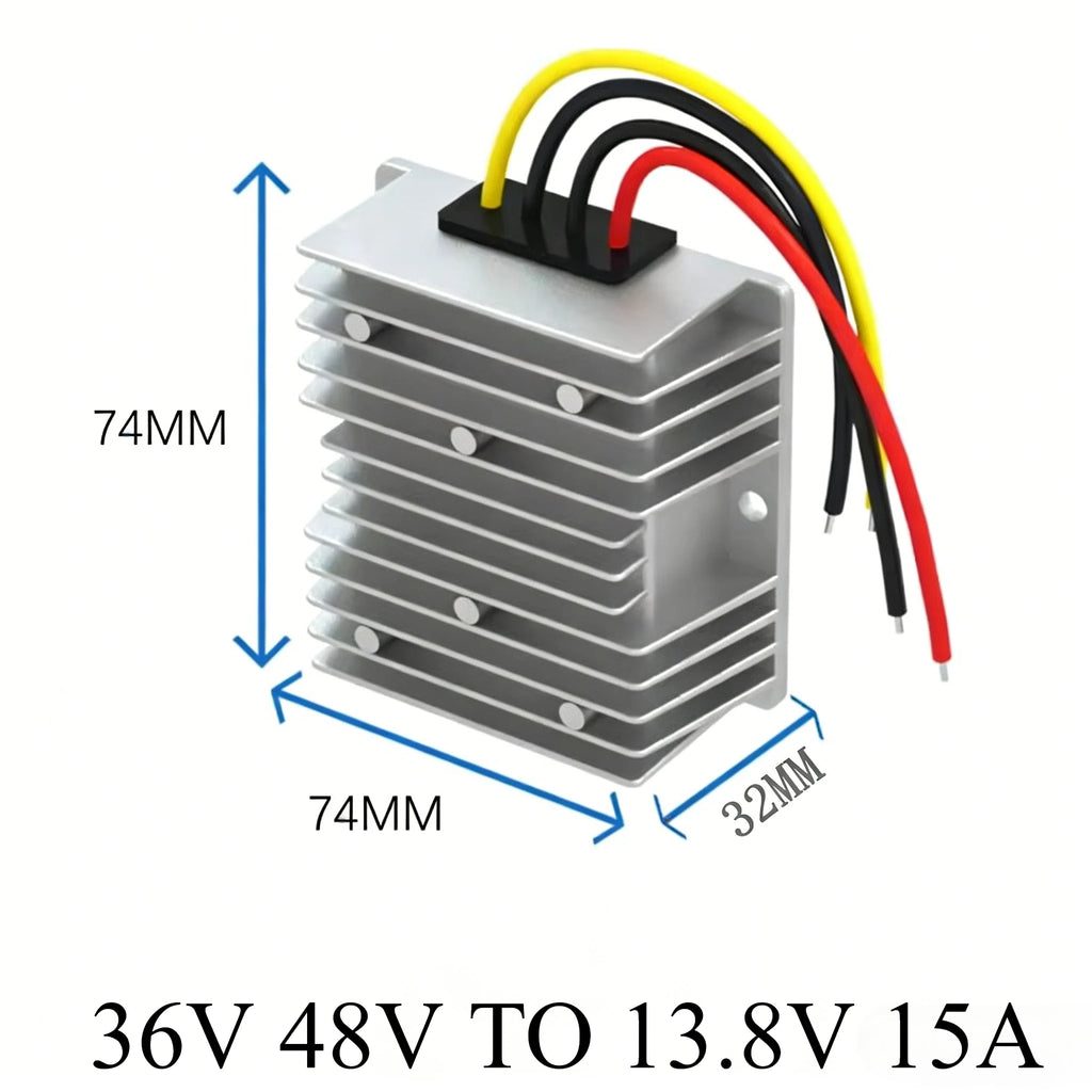 36V 48V TO 12V 13.8V 5A-60A Voltage Reducer Step Down DC DC Buck Converter 48 Volt to 13.8 Volt Buck Power Module Transformer Oasis Select 36V 48V TO 13.8V 15A China Mainland