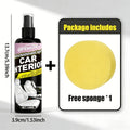 4.06oz Car Interior Cleaner, Seat Polish & Conditioner, Rinse-Free Stain Remover, Headliner Restorer, Multi-Purpose Auto Oasis Select 3.38oz Sponge