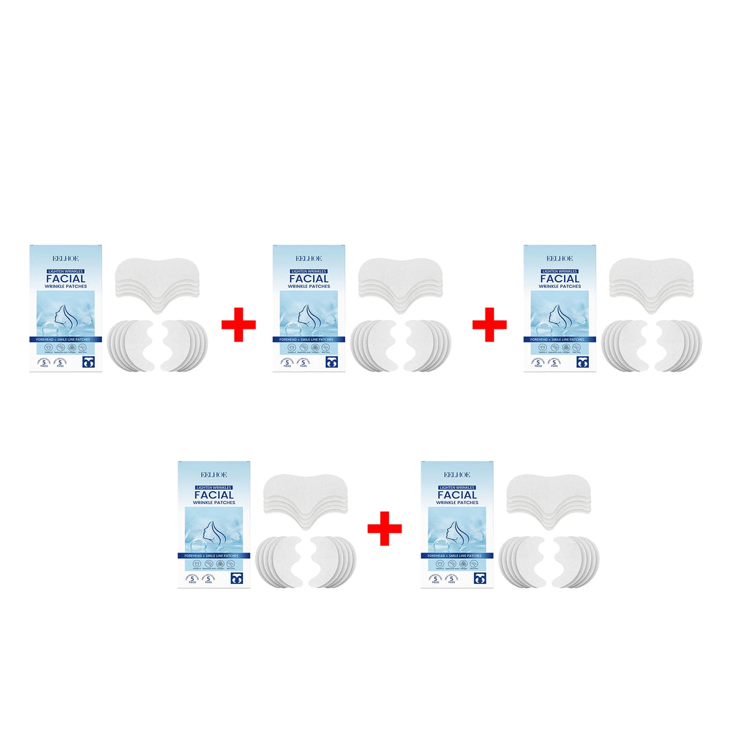 Wrinkle Patch for Forehead Nasolabial Folds Fade Forehead Lines Removal Firming Lifting Moisturizing Mask Anti-Sagging Skin Care Oasis Select 5PCS