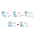 Wrinkle Patch for Forehead Nasolabial Folds Fade Forehead Lines Removal Firming Lifting Moisturizing Mask Anti-Sagging Skin Care Oasis Select 5PCS