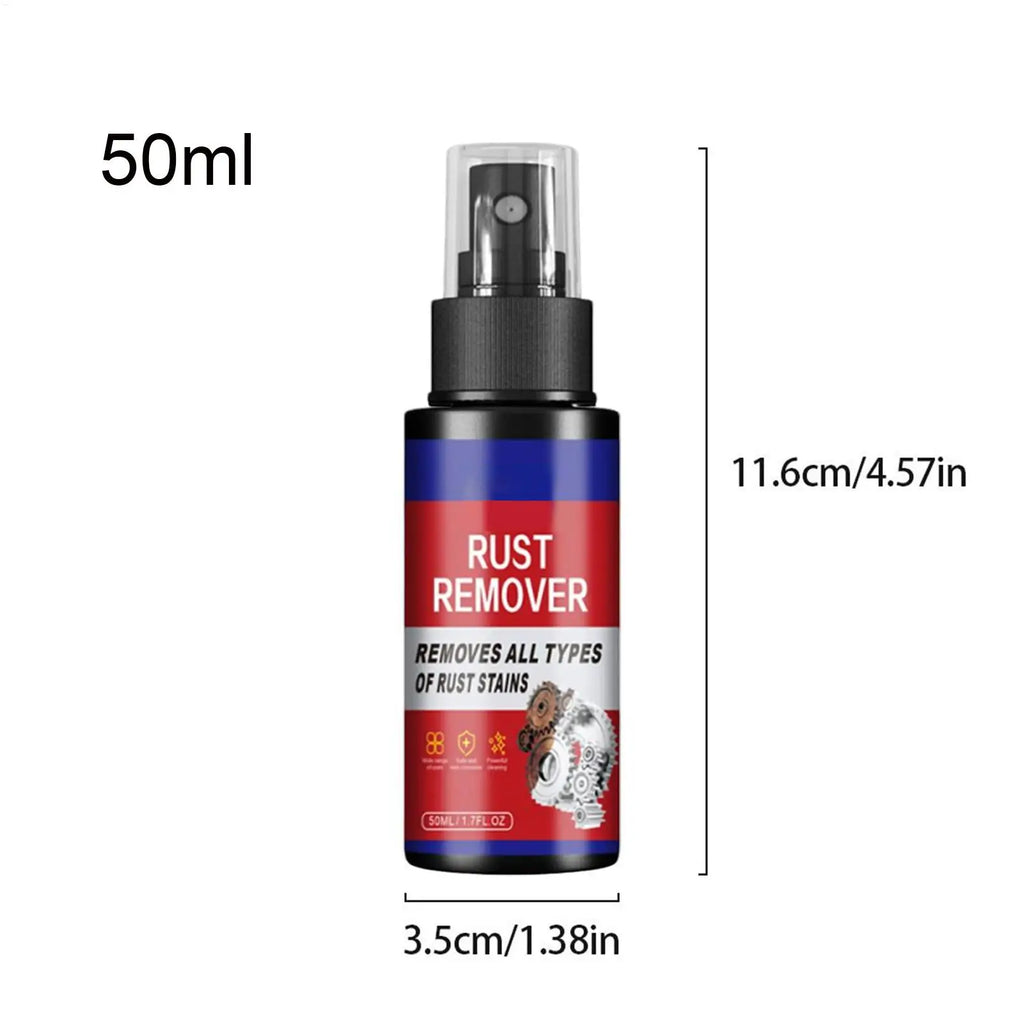 Rust Inhibitor Car wheel Rust Remover Derusting Spray Metal Car Detailing Spray Rust Dissolver Iron Stain Cleaner Polishing Care Oasis Select