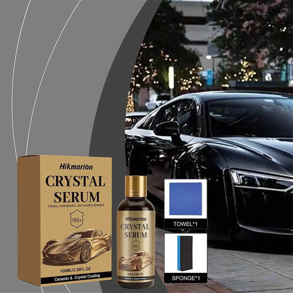 9H+ Ceramic Coating Car Paint Sealant – Hydrophobic Nano Wax