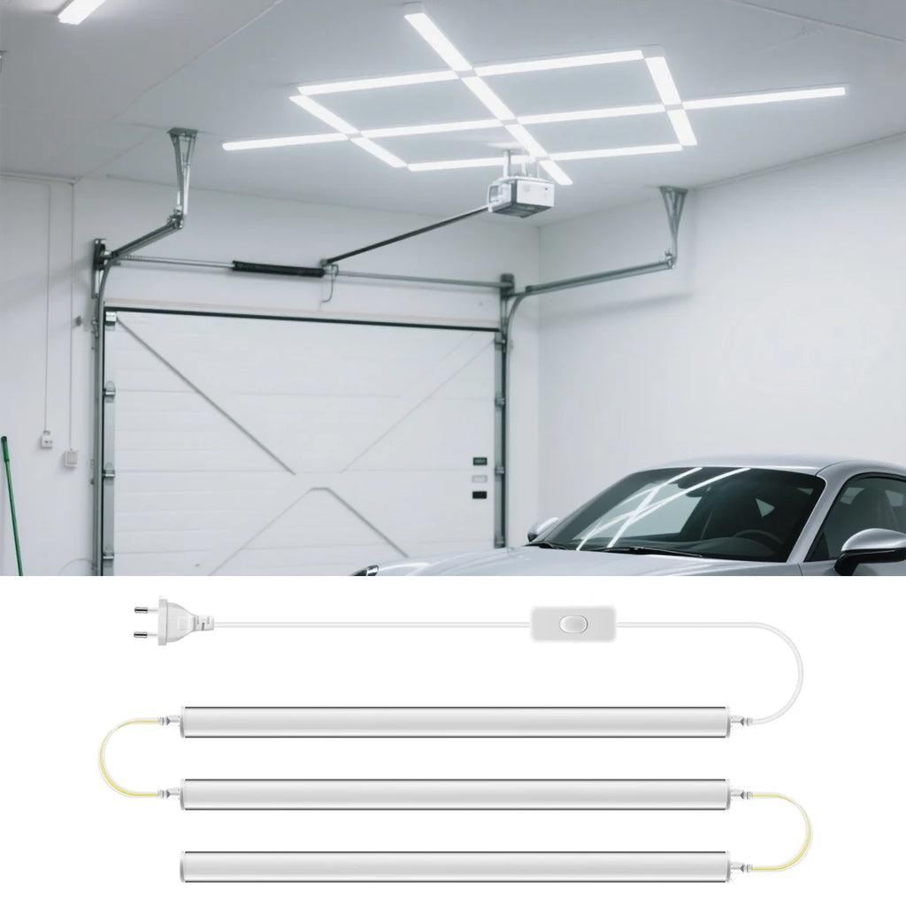 15W T5 1-6pcs LED Light Bar 50cm Kitchen Garage Livingroom Lighting 220V Fluorescent Replacement,Energy-Efficient LED Tube Oasis Select