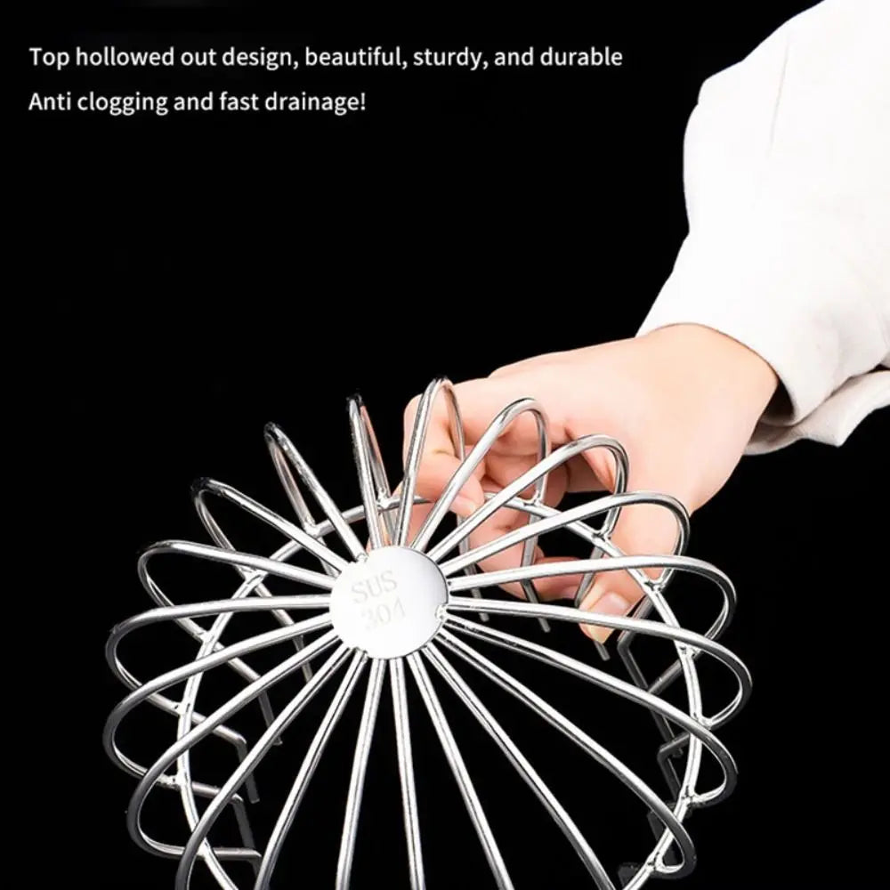304 Stainless Steel Gutter Balloon Guard Filter Anti-leaf Fall Easy Installation Downpipe Filter Anti-blocking Oasis Select