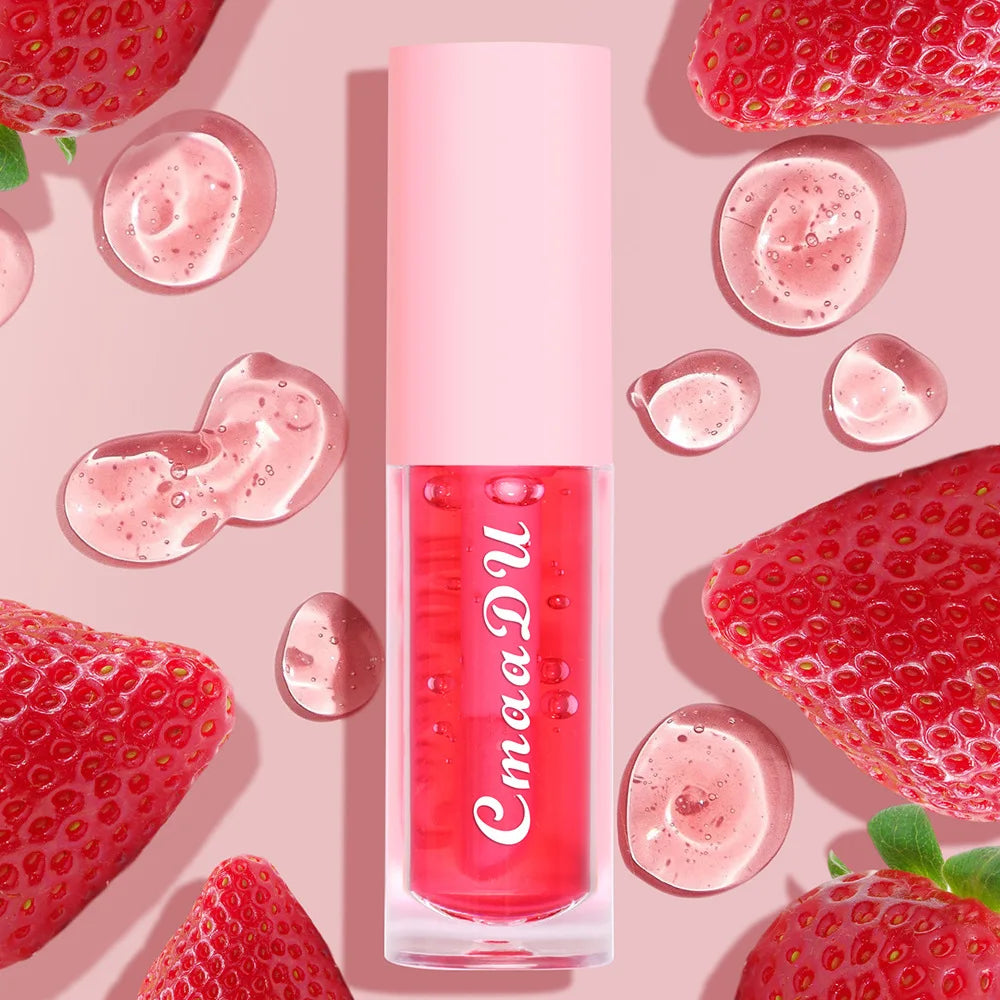 6-Color Fruit Flavor Color-Changing Lip Oil & Balm