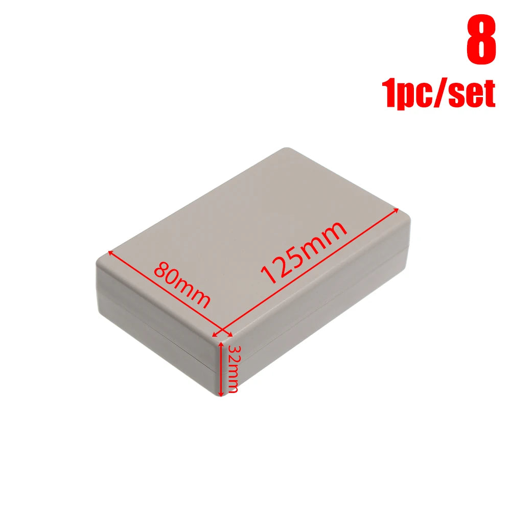 22Sizes High Quality Instrument Case Enclosure Boxes ABS Plastic Waterproof Cover Project Electronic Project Box Oasis Select 1pc Style 8