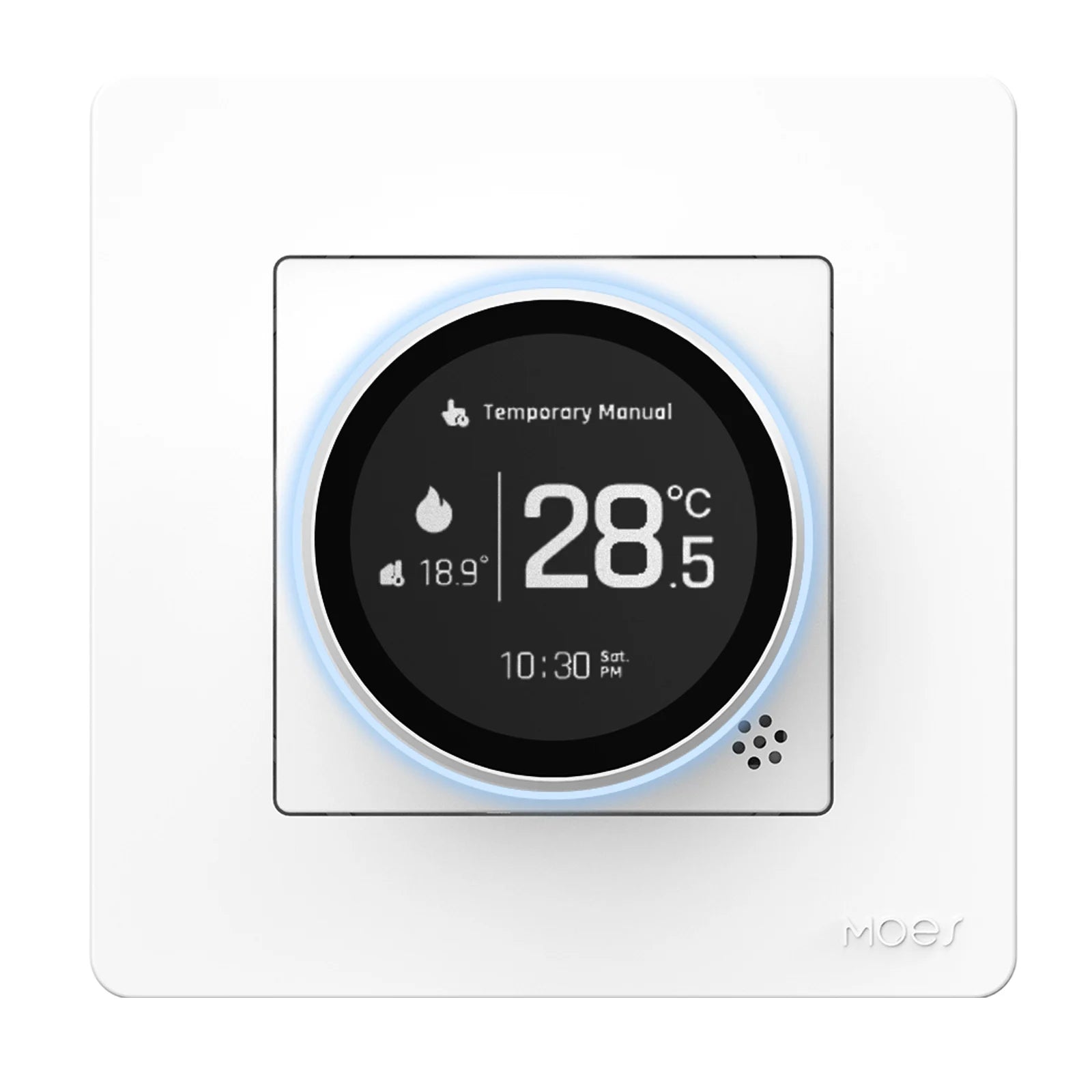 Smart Knob Thermostat For Zigbee Temperature Controller Star Ring Series App Remote Timed Energy-saving Intelligent Switch Oasis Select