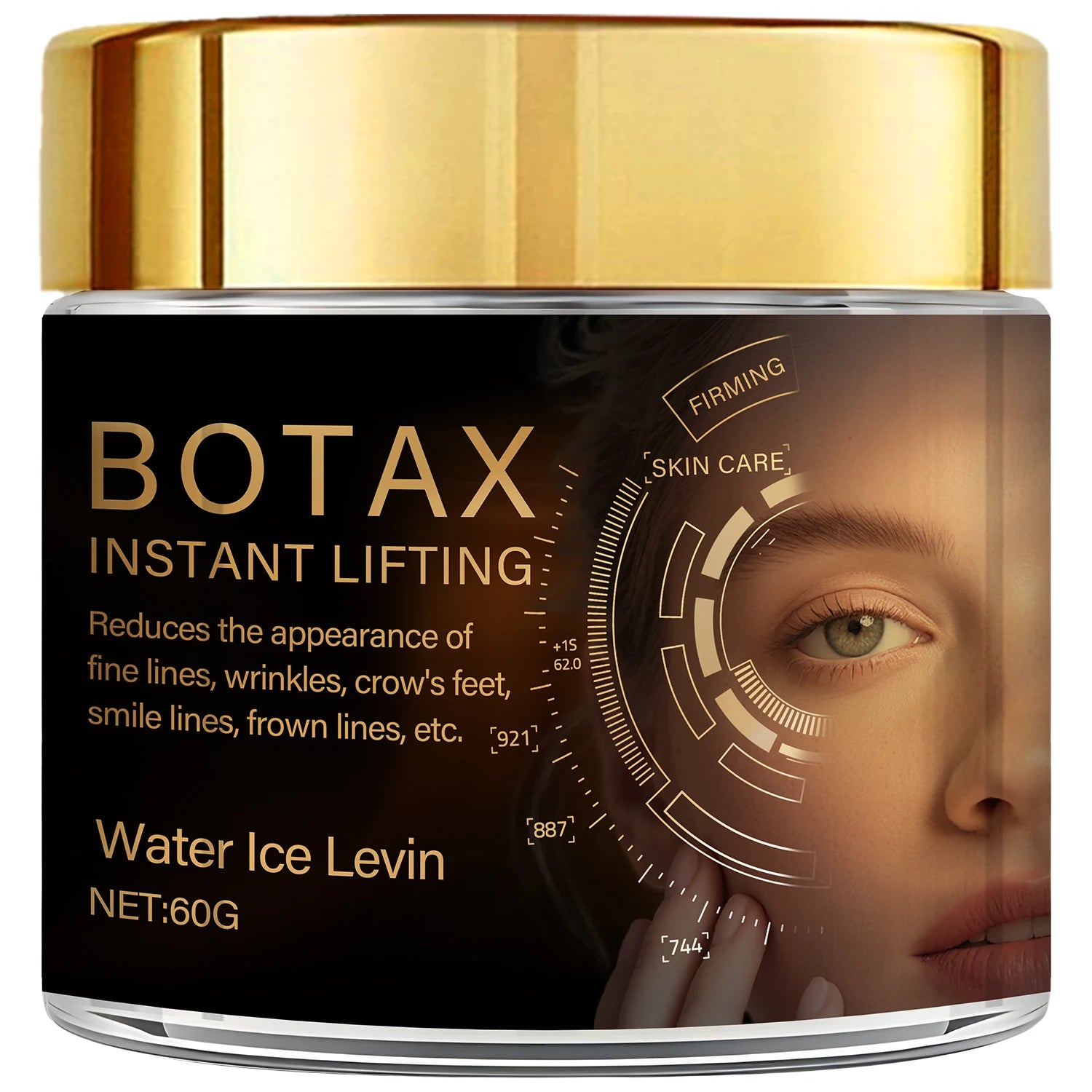 Botax Lifting Firming Cream – Retinol, Hyaluronic Acid & Collagen Anti-Aging Face Cream Oasis Select black 60g