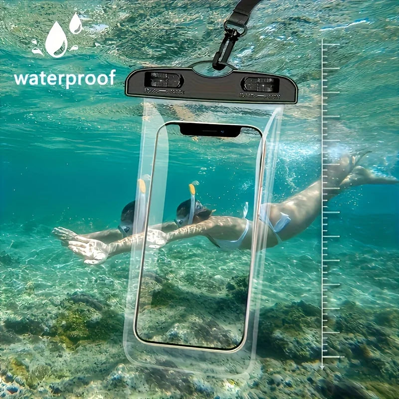 Waterproof Phone Pouch Seal Design Dry Safe Protective Bag Outdoor Beach Travel Phone Storage Case Oasis Select