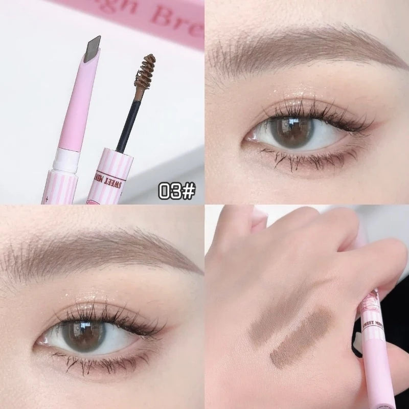4-Pack Double-Ended Eyebrow Pen – Waterproof & Long-Lasting