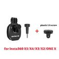 Motorcycle Windshield Mount for Insta360, GoPro & DJI Action