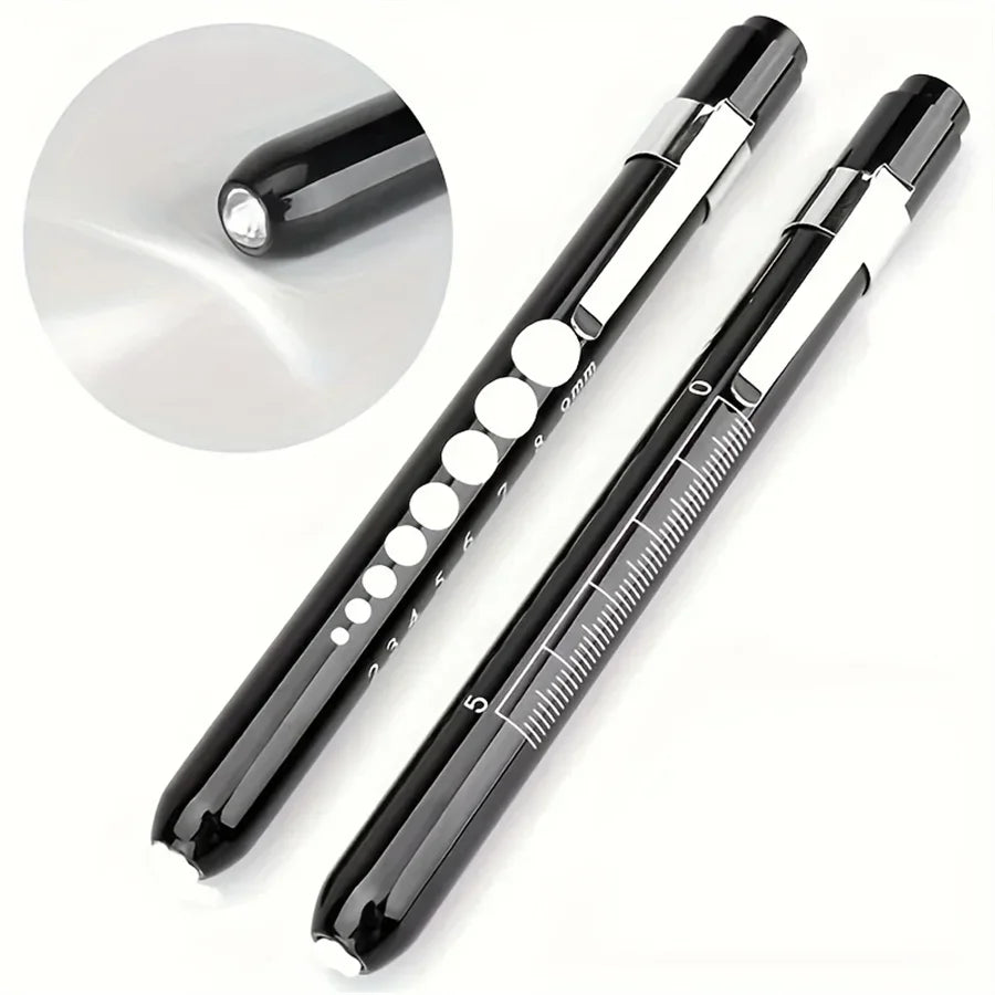 ESMARTER Medical Pen Light with Pupil Gauge & Ruler | 300 Lm