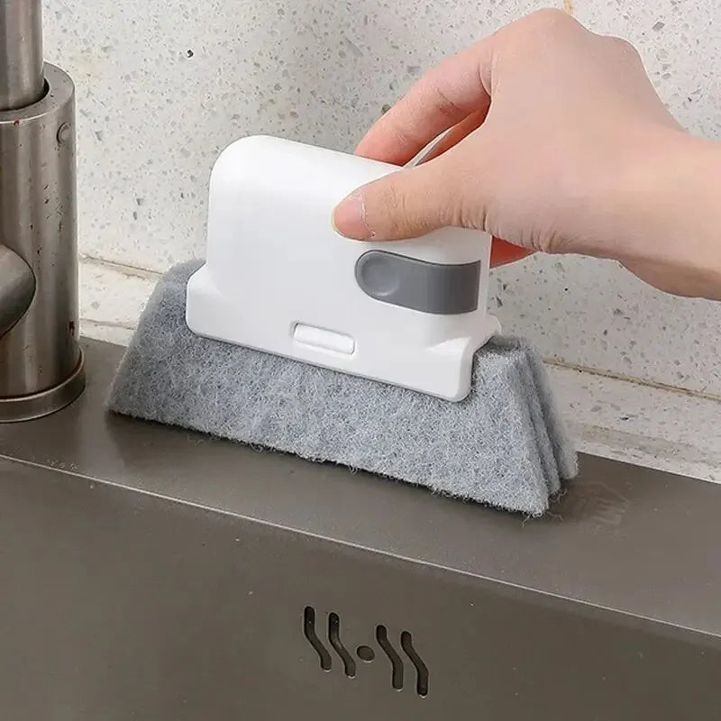 Window Cleaning Brush Windowsill Groove Deadend Cabinet Crevice Brush Removable Household Multifunctional Cleaning Tools Oasis Select