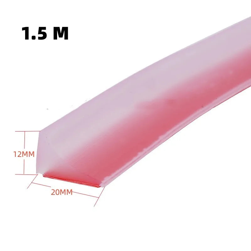 Silicone Shower Water Stopper – Self-Adhesive Seal Strip