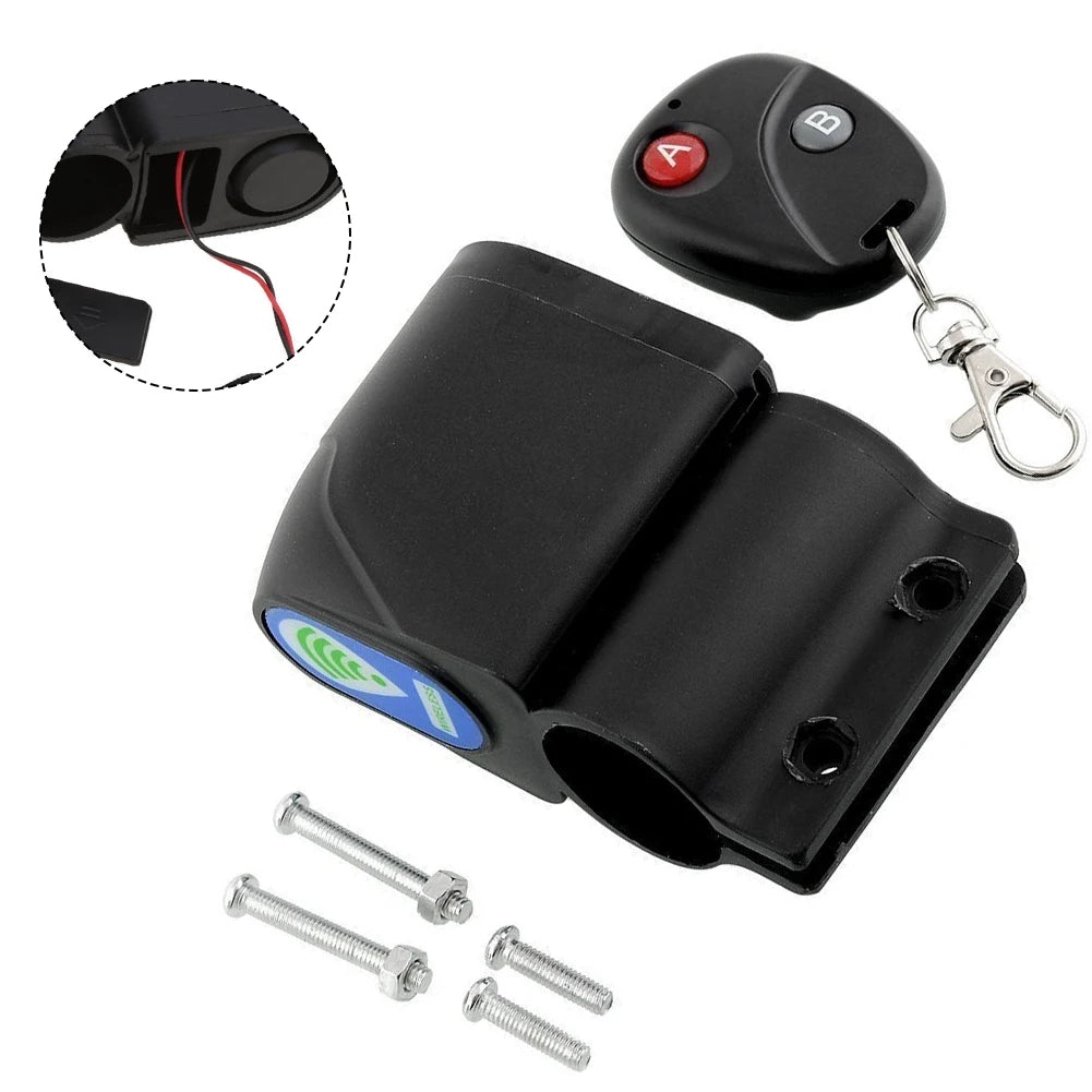 Remote Control Bicycle Vibration Anti Theft Alarm With Loud Sound For Enhanced Bike Security And User Friendly Operation System Oasis Select
