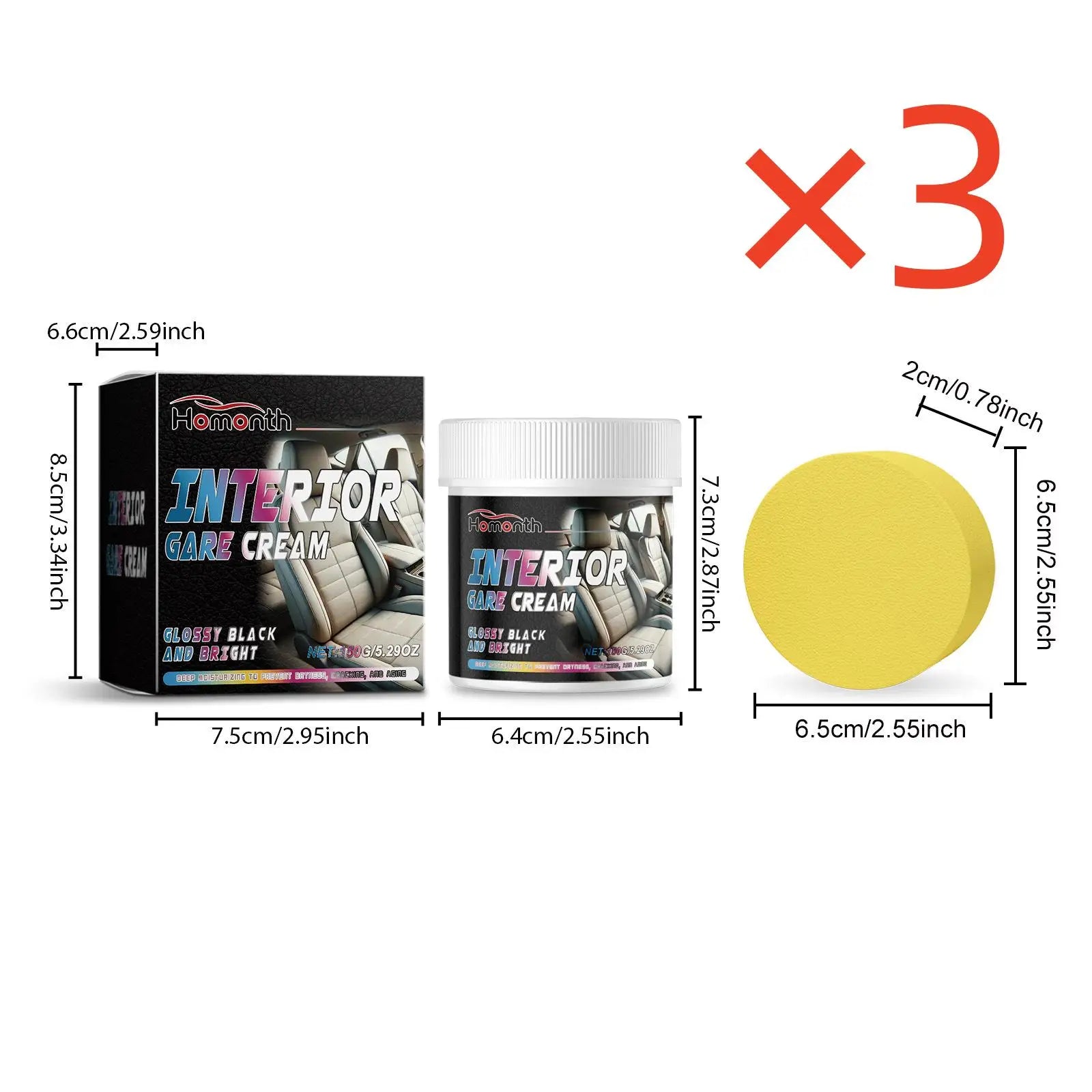 Leather Interior Care Cream Beeswax Caring Car Leather Restorer Interior Stain Removal Gloss Renew Protective Car Nourish Cream Oasis Select 450g boxed