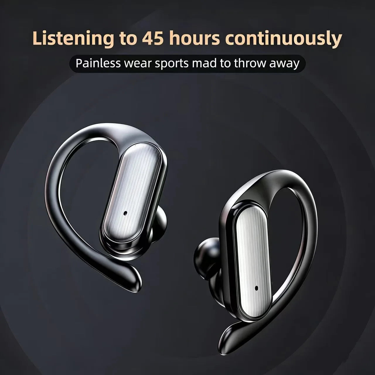 A520 Wireless Bluetooth Headset HD Sound Quality Stereo Universal Headset Touch Light Mini High Quality Earplugs Anti-Sweat Oasis Select